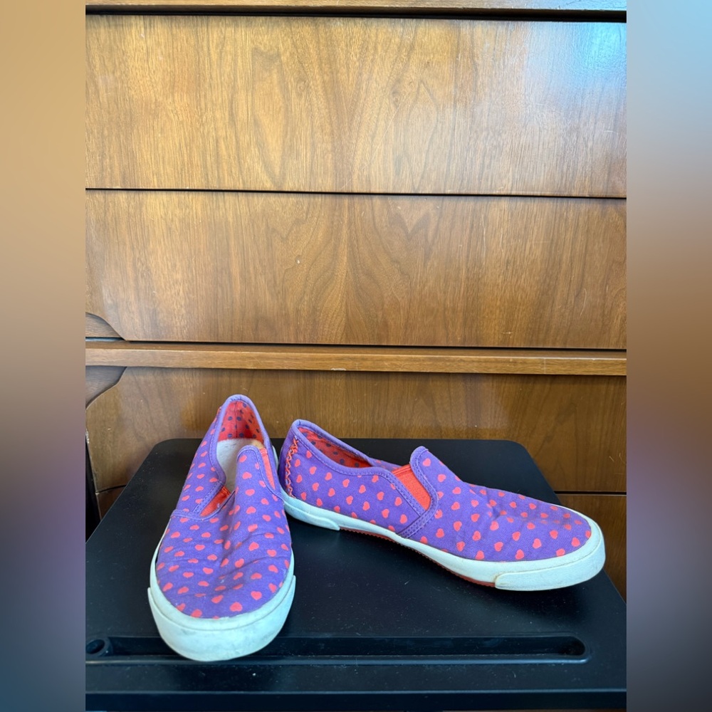 UGG Orange & Purple Polka Dot Sneakers